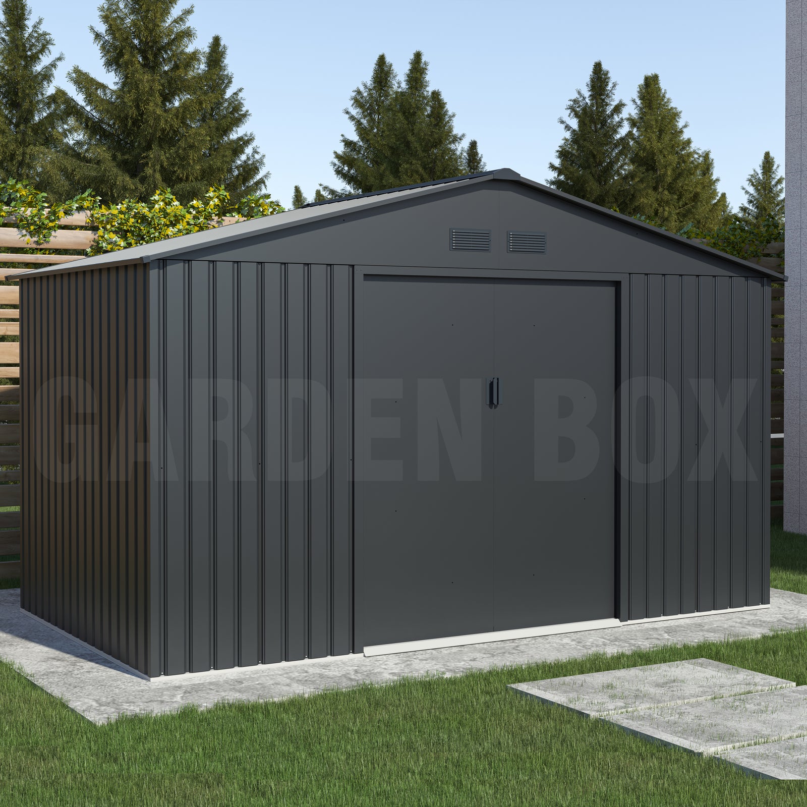 Bodega Multiuso X4 341 x 195. INCLUYE BASE DE PISO